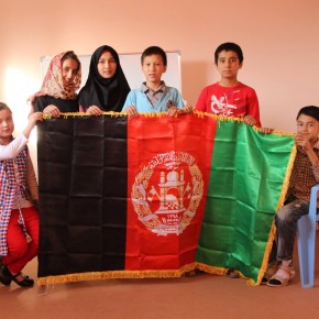 La délégation afghane en pleine préparation de la Fraternity Cup 2014!