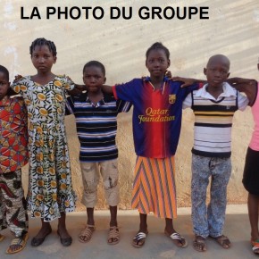 Réponse à la première question par les enfants de l'Association Double Horizon, Burkina Faso