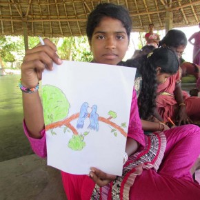 Réponse à la 2ème question par les enfants de l'Association Volontariat en Inde !